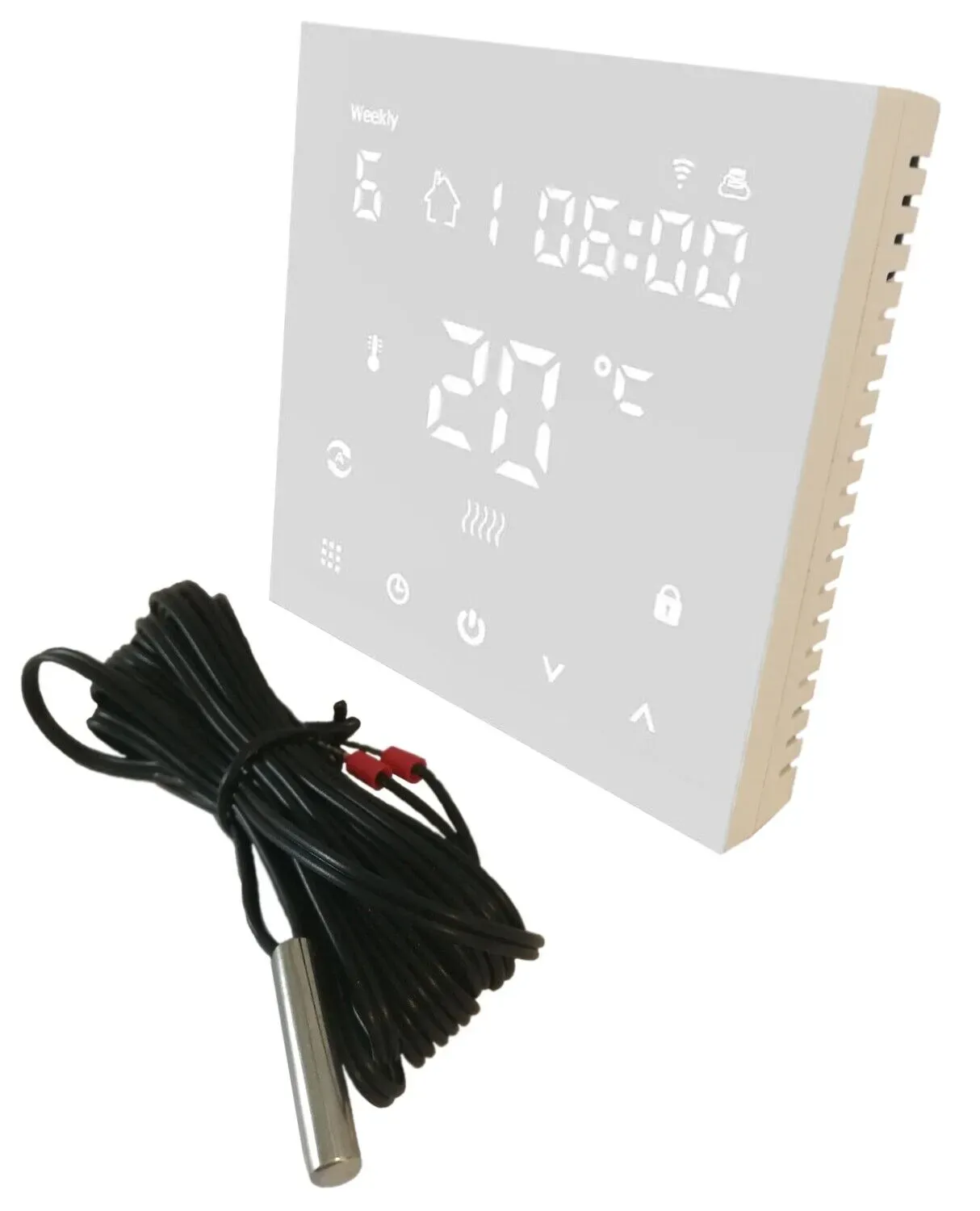 M3 Smart WiFi termostat 16A za električno podno grijanje (bijeli)