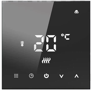 M3 Smart WiFi termostat 16A za električno podno grijanje (crni)